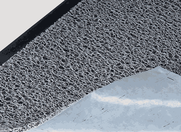 A close up of a piece of paper featuring the keywords "aluminium entrance mats".